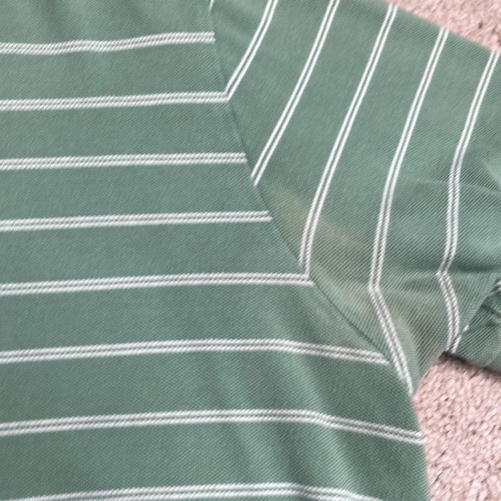 Polo Ralph Lauren Green Striped Polo Shirt